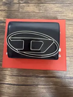 DIESEL 三つ折り財布 ブラックのサムネイル