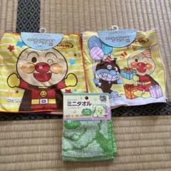 ハンカチまとめ売り　アンパンマン ワンワン
