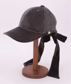 CA4LA リポン付きキャップ　LALA CAP gray