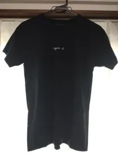 agnès b. ブラック Tシャツ M