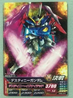 ガンダムトライエイジ　TKR4-015　コモン　デスティニーガンダム　複数枚あり