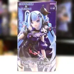 【新品未開封】雪ミク・クロミ Trio Try-iT Figure　１点