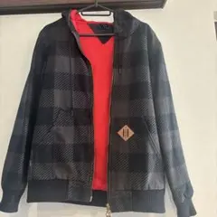 TOMMY チェック柄フード付きジャケット