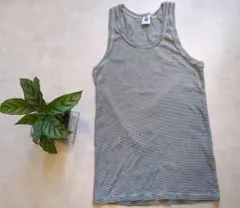 PETIT BATEAU プチバトーボーダー タンクトップ Mのサムネイル