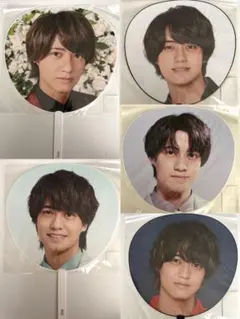 新品未開封 髙橋海人 うちわ 5点セット