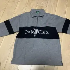 Polo Club ハーフジップ トレーナー グレー y2k 90s-00s