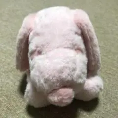 犬型ぬいぐるみ用生地 ピンク