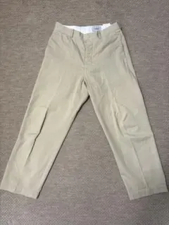 YAECA チノパンワイドストレート　ベージュのサムネイル