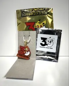 ポケモン　Poké-Charm　30周年　ロゴマスコット　ヒコザル