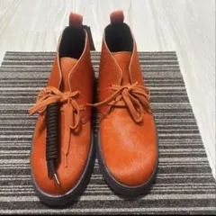 【27.5cm】Clarks × ZARA ザラ ハラコ アンクルブーツ