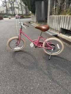 tokyobike リトル　16インチ　ピンク　補助輪付きのサムネイル