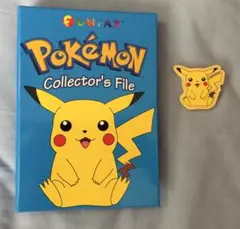 ポケモン FUNFAX 英語版 コレクターズファイル ピカチュウ 当時物