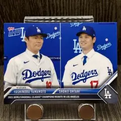 Topps NOW 大谷翔平 山本由伸 ロサンゼルス ドジャース