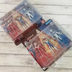 【新品未開封】ウルトラマンダイナ25周年記念セット 3体×２個セット ソフビのサムネイル