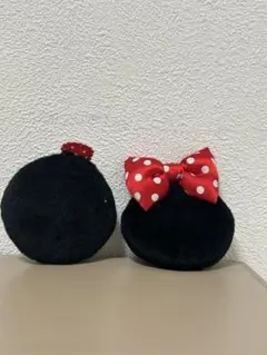 ミニーマウス ヘアクリップ 2個セット