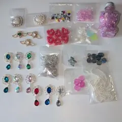 ハンドメイド ビーズ モチーフ パーツ まとめ売り