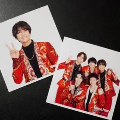 髙橋海人 公式写真 カウコン ましかくフォト 2枚セット 2022-2023