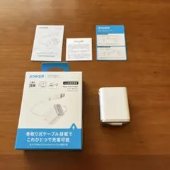 ANKER 巻取り式 USB急速充電器