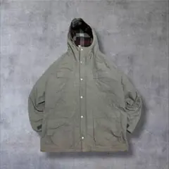 【L.L.Bean】エルエルビーンバクスターステートパーカーL裏地チェックグレー