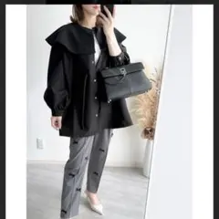 アンドドットノスタルジア　ビックカラーマウンテンパーカー