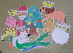 森のクリスマス　パネルシアター