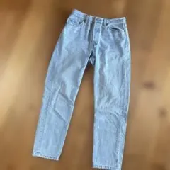 Levi's ストライプ デニムパンツ ライトブルーのサムネイル