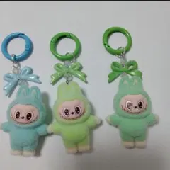 らぶぶ★大人気★ Labubu キーホルダー3点セット