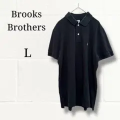 ブルックスブラザーズ スリムフィット ポロシャツ L ブラック