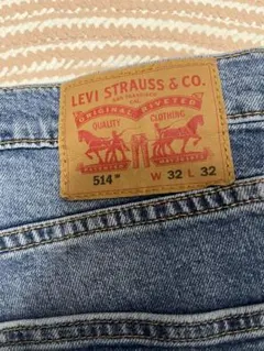 Levi's 514 W32 L32 ストレートデニム　インディゴ