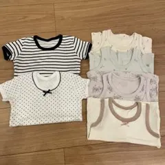 80cm ベビー キッズ　肌着 6枚セット　半袖　タンクトップ