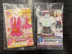 アイカツカード 2枚セット 未開封 セブンイレブン 藤堂ユリカ 星宮いちご