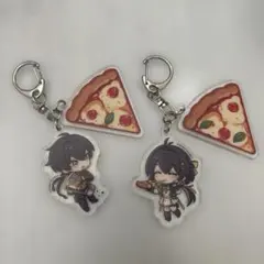 鳴潮 PIZZA-LA アクリルキーホルダー 2点セット 漂白者