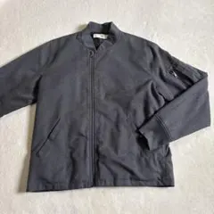 ADP ダークグレー ジップアップジャケット