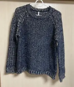 《Soareak》 ソアリーク ラグランスリーブニット （M） ラメ入り