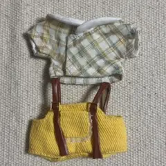 ぬいぐるみ ぬい服 オーバーオール ちびぐるみ