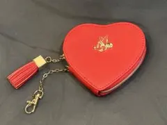 ミニーマウス ハート型　コインケース