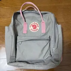 FJALLRAVEN KANKEN リュック グレー ピンク - メルカリ