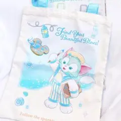 ダッフィー ファインド ユア ビューティフル ブルー トートバッグ ジェラトーニ