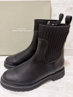 【新品✨】green label relaxing ストレッチショートブーツ Ｌ