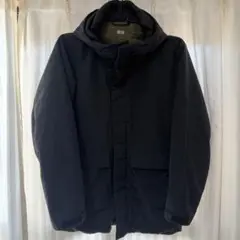 UNIQLO ユニクロ　アウター　ハイブリッドダウンパーカー　メンズ　ブラック