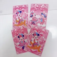 ミニー　パルパルーザ　グリーティングカード　4種非売品