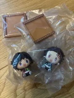 鬼滅の刃 一番くじ〜姉の仇〜 F賞ちょこのっこフィギュア 炭治郎、義勇セット