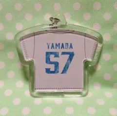 オリックス・バファローズ Ｔシャツ柄キーホルダー 57 山田修義