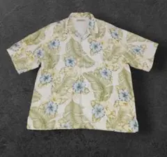 Tommy Bahama アロハシャツ/シルク100% 古着/XLのサムネイル