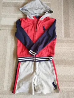Polo Ralph Lauren フード付きパーカー ＆ハーフパンツ(新品)