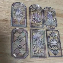 メ*リ様 GLASS PARLOR クリアステッカー　グラスパーラー　クーリア