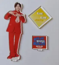 M!LK 吉田仁人 HAPPY! HAPPY! HAPPY! 赤色衣装 アクスタ 2026年最新】吉田仁人 アクスタ happyの人気アイテム - メルカリ