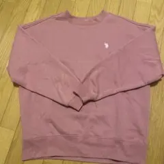 U.S. POLO ASSN. ピンク トレーナー Lサイズ