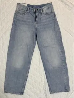 【デニムパンツ】H＆M ルーズ ライトブルー デニム 29/30