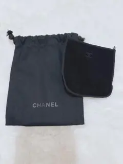CHANEL ブラック ポーチ　セット